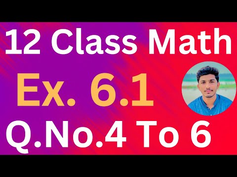 12 Class Math
