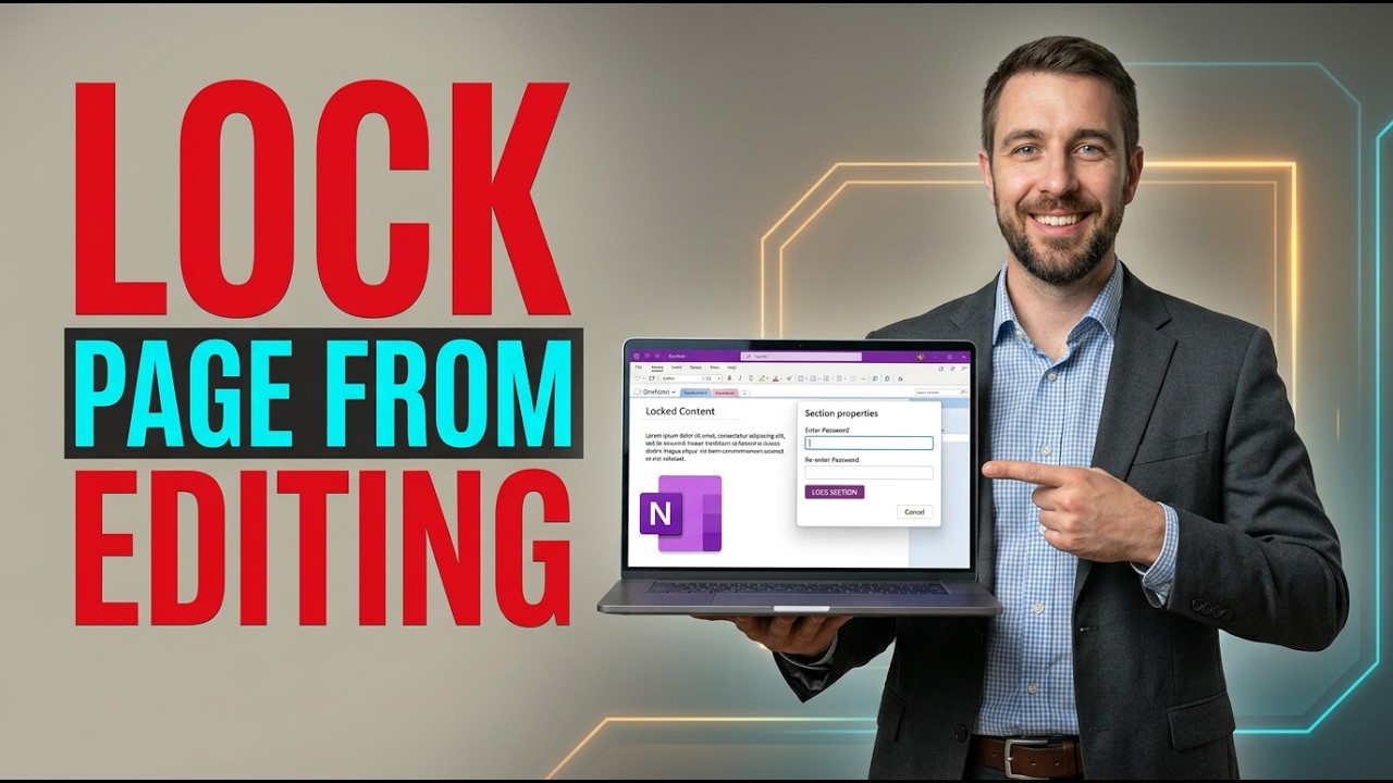 How To Lock Onenote Page From Editing [2026 Guide] - YouTube