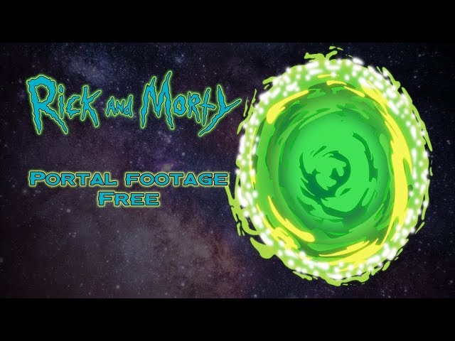 Rick & Morty Portal Template - Cinecom