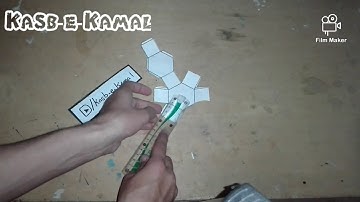 How to make hexagonal prism with paper .... very easy