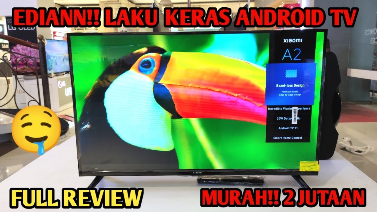 FULL REVIEW‼️ANDROID TV XIAOMI A2 32 INCH 🤤 #xiaomi #androidtv 