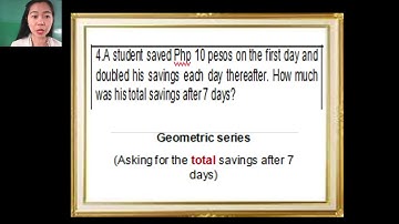 MATH 10 TUTORIAL Q1 WEEK 5 PROBLEMS INVOLVING SEQUENCES