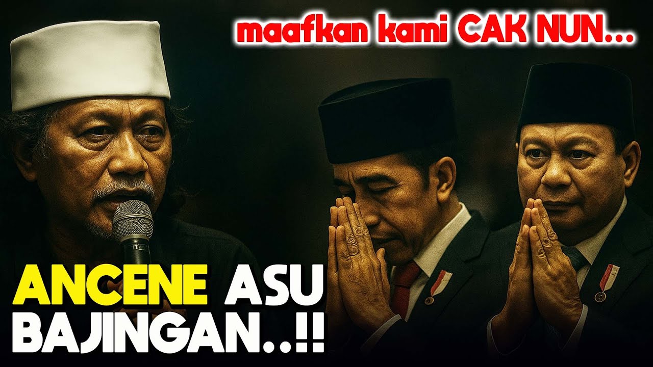80 TAHUN INDONESIA MERDEKA ! MAAFKAN BANGSA INDONESIA YANG TELAH MELUPAKAN JASA JASAMU CAK NUN