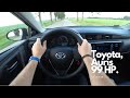 Toyota Auris 1.33 Dual VVT-i 99 HP 6 M/T | 4K POV Test Drive #112 Joe Black