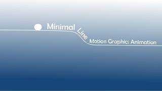 Minimal Line Motion Graphics Animation in After Effects | After Effects Tutorial | No Plugins