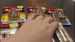 Baterai Alkaline AAA/A3 AA/A2