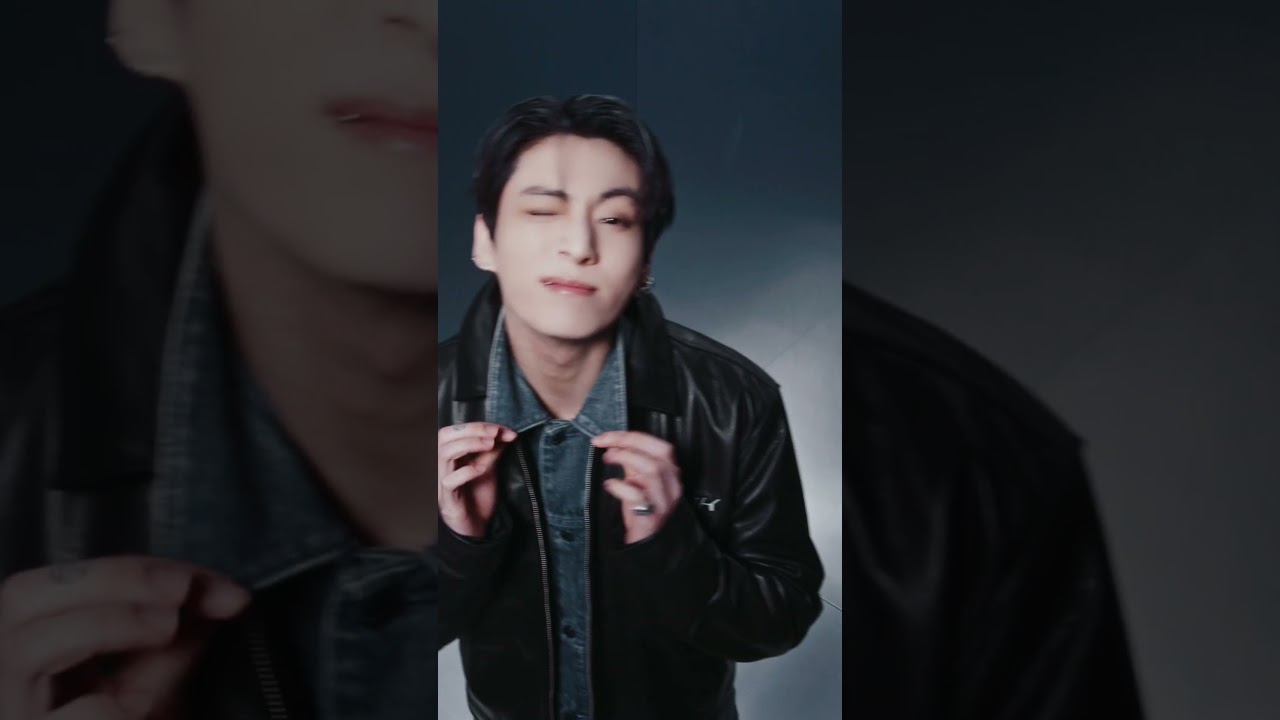 The global icon. Jung Kook seen in signature denim on denim