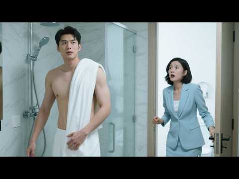 女孩无意撞见总裁洗澡,没想到总裁对她一见钟情 #情感 #爱情 #drama #剧情 #霸总 #甜宠