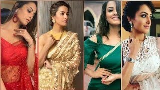 Very Beautiful Anita Hanandani Blouse Design Yeh Hai Mohabbatein Shagun Designer Blouse