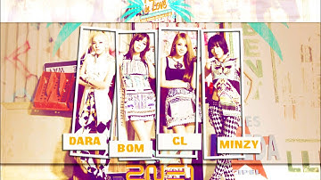 2ne1 Falling in Love English Version (From original lyrics)