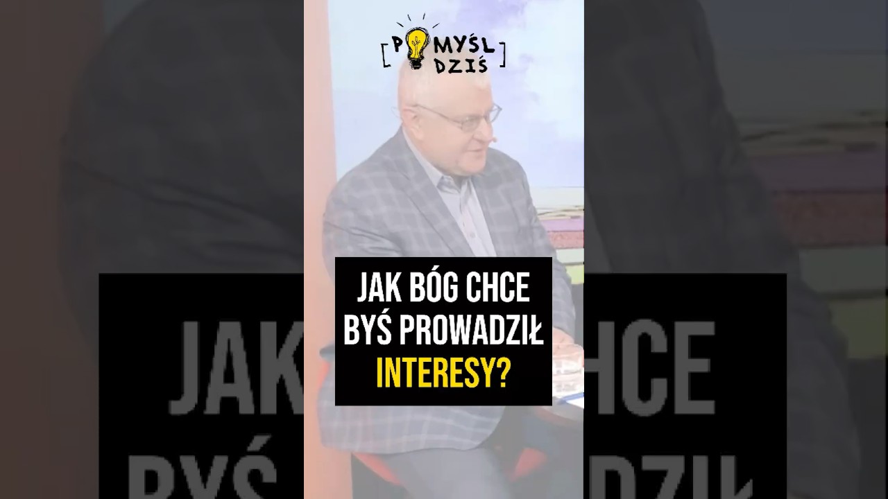 🟢 Jak Bóg chce byś prowadził interesy? #PomyślDziś #2138 episode artwork
