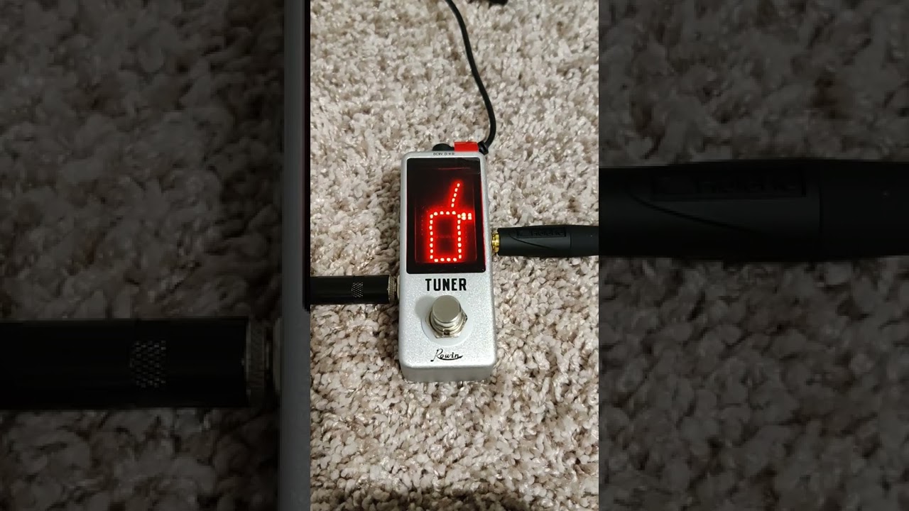 Rowin Tuner Pedal Review, my honest thoughts!!! - YouTube