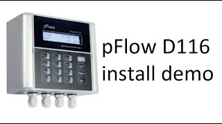pFlow D116 Flow meter demo