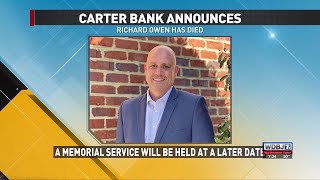Carter Bank & Trust Executive Vice President Passes Away