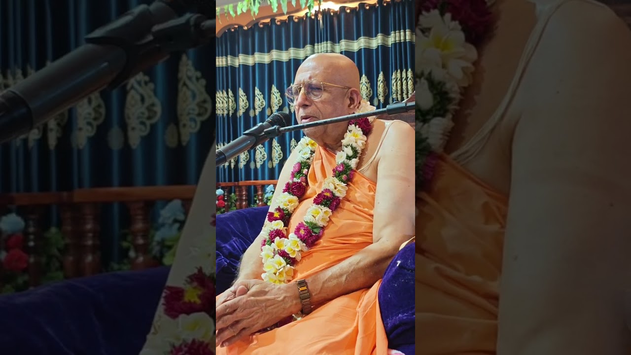 Vedvyas Priya Swami Maharaj lecture iskcon Zeyawaddy #iskcon 