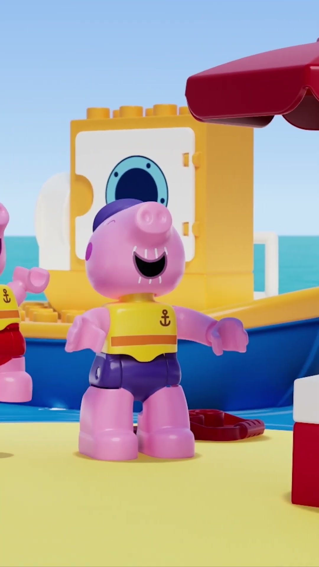 Isla de Arena #Shorts #PeppaPig #LEGODUPLO |