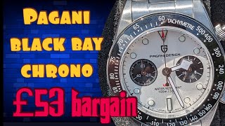 pagani pd 1718 tudor chrono homage it&#39;s only £4400 cheeper