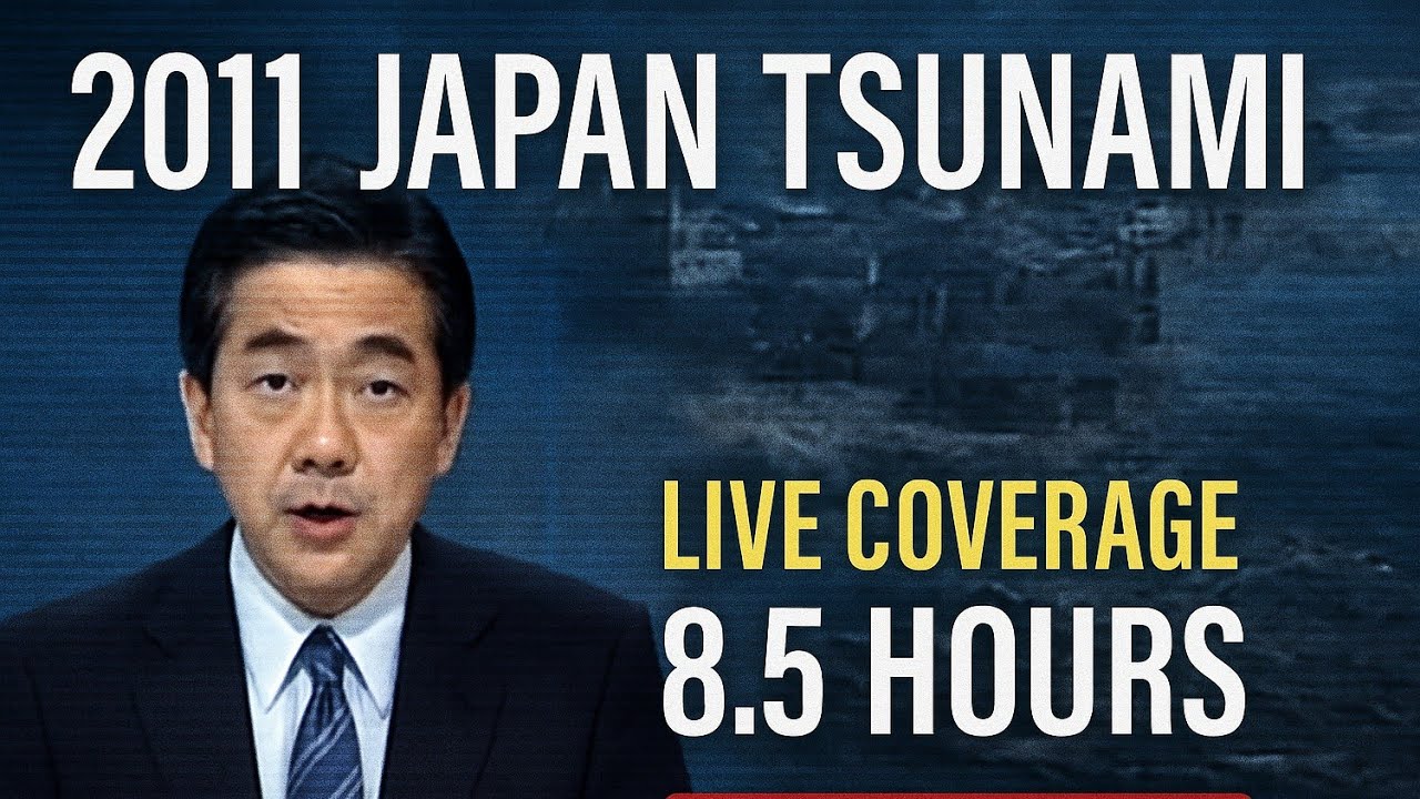 2011 Japan Earthquake & Tsunami - Live Broadcast