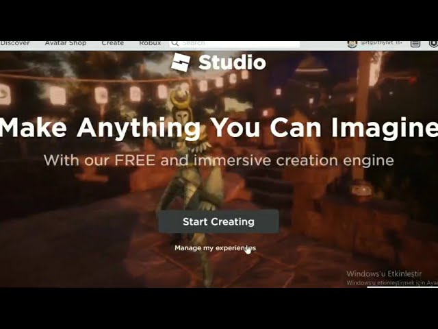 Roblox Studio Açılmıyor