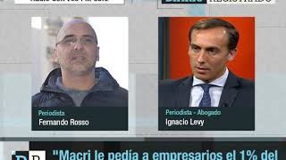 Macri le pedía a empresarios el 1% del patrimonio para su campaña