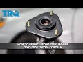 How to Replace Front Strut Mount 2003-2008 Toyota Corolla