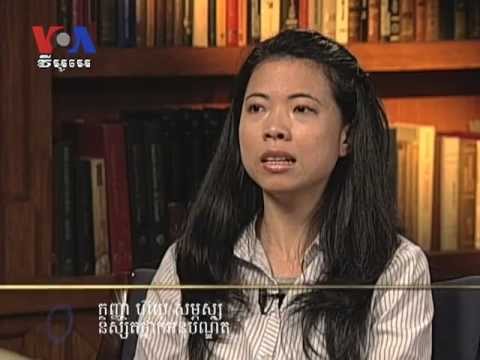 Cambodian Female Student Receives Grants for Higher Education