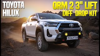 Famous ORM 2 3'' Lift Diff Drop Kit Fitment Profile