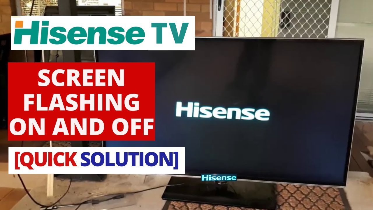 Repair Hisense Tv Screen