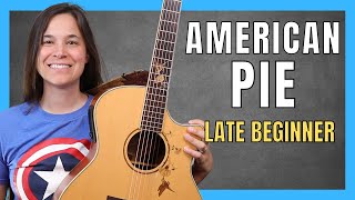 STEP-BY-STEP American Pie Guitar Lesson for Beginners!