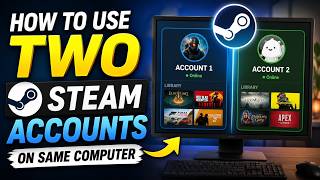 How To Use Two Steam Accounts on Same Computer (2026)