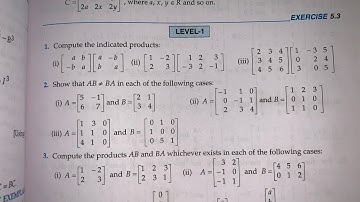 RD SHARMA EX4.3  MATRICES Q1 TO Q14 SOLUTION OF CHAPTER 4 CLASS 12(PART1)