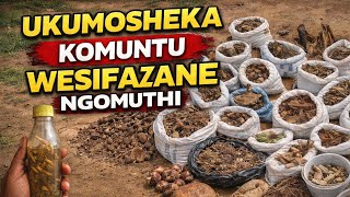 Ukumosheka Komuntu Wesifazane Ngomuthi