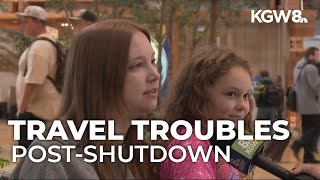 Flight reductions remain frozen at 6% at PDX, nationwide after shutdown