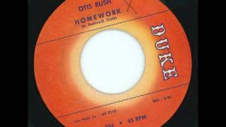 Video thumbnail of "OTIS RUSH - Homework - DUKE"