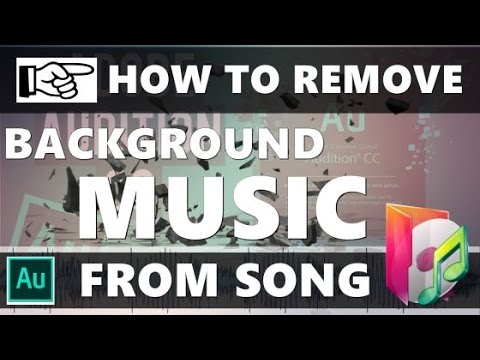 Remove Background Music | from any Song | Adobe Audition | Noise Remove |  Vocals Remove - YouTube