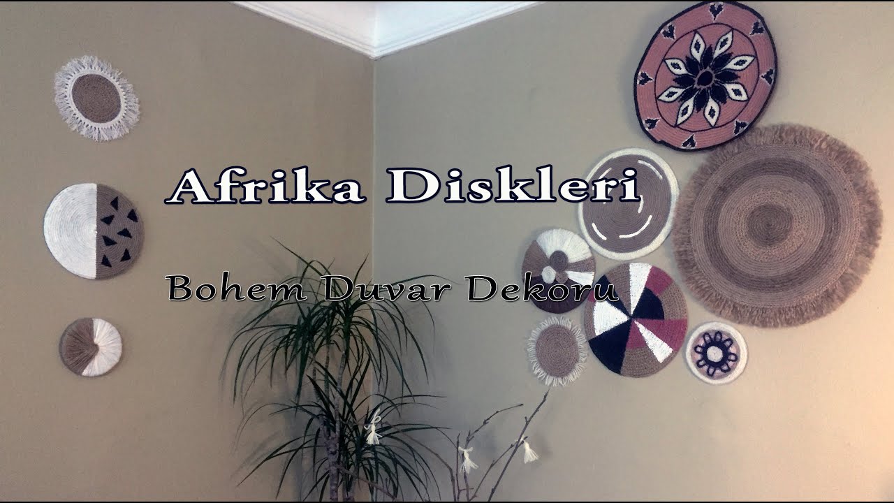 Bohem Duvar Dekoru, Afrika Diskleri Yapımı bohem bohodecor bohowall Bohem Duvar Dekoru, Afrika Diskleri Yapımı bohem bohodecor bohowall