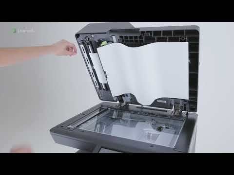 CX920 Series—Paper jam in the automatic document feeder