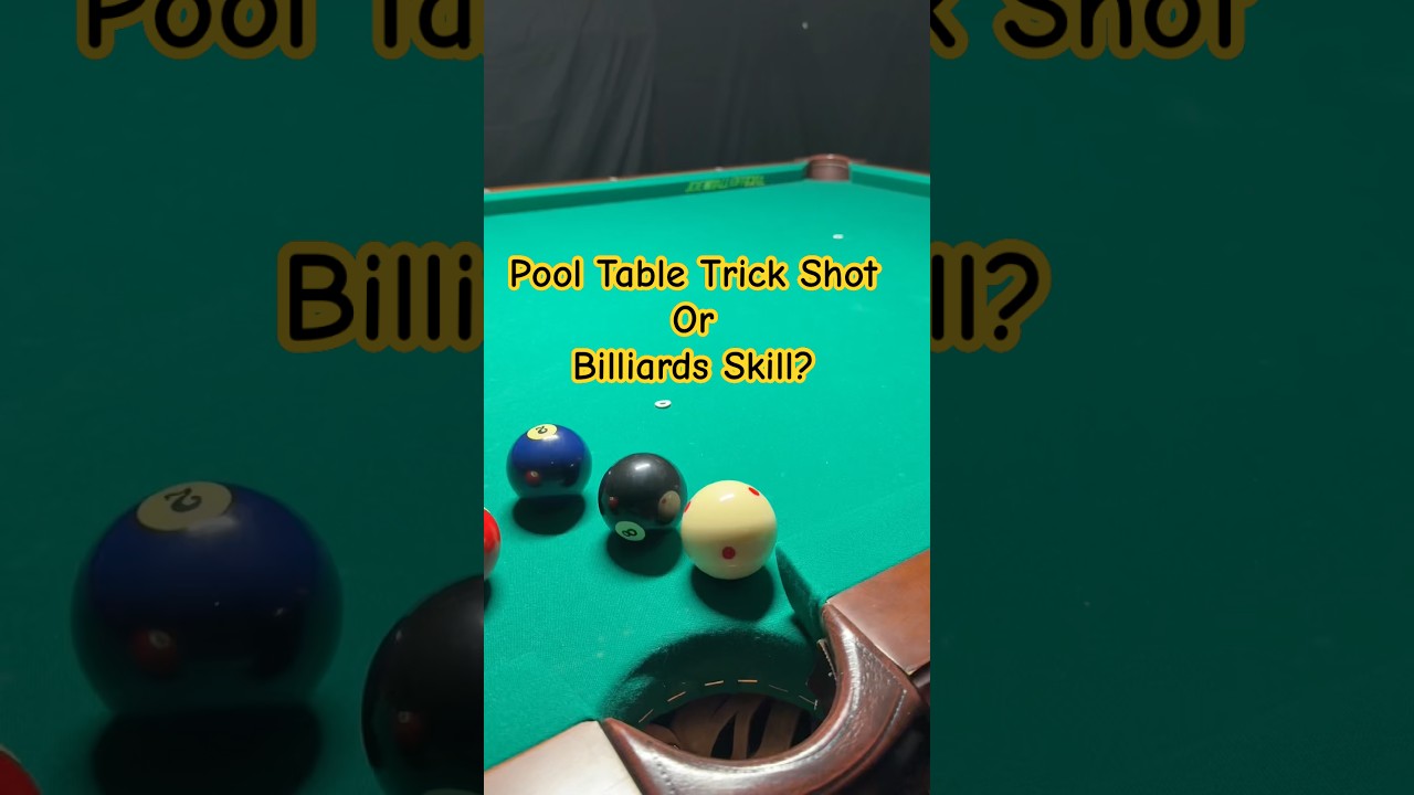 Easy 8 Ball Pool Table Trick Shot