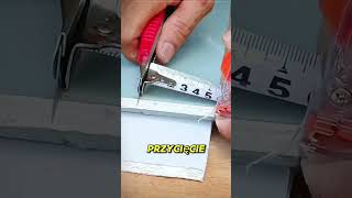 GENIALNY SPOSÓB I TRIK Z NOŻYKIEM I MIARKĄ ‼️😱😮 ZAPAMIĘTAJ TO ŚWIETNY POMYSŁ‼️ 😮😱  RZEMIOSŁO