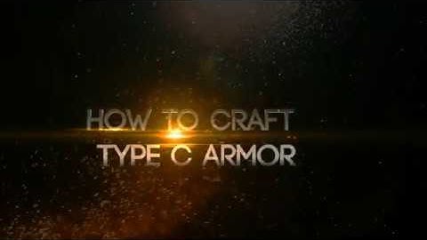 RF Classic PVP 50-HOW TO CRAFT TYPE C ARMOR