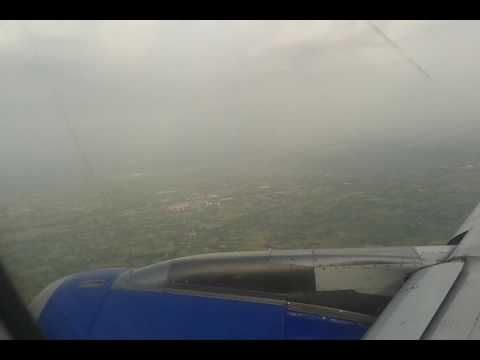 Ahmedabad airport landing Indigo flight no 6E 213 Airbus ...