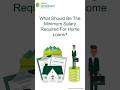 What Should Be The Minimum Salary Required For Home Loans? | SMFG Grihashakti