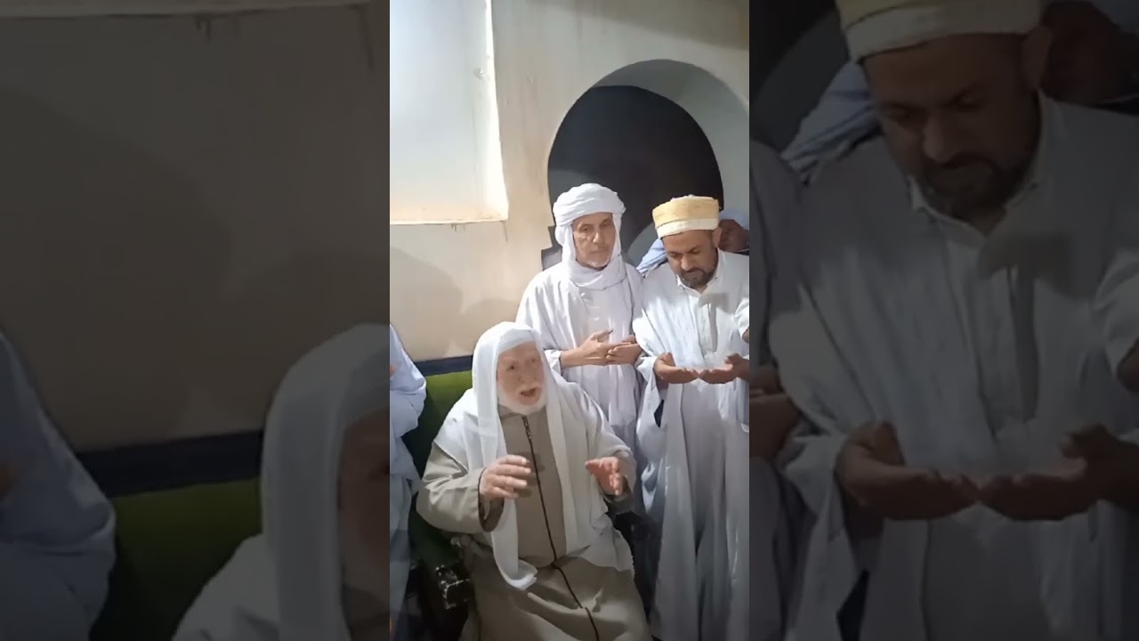 استقبال شيخ الطريقة المساوية بالزاوية الكبيرة كرزاز