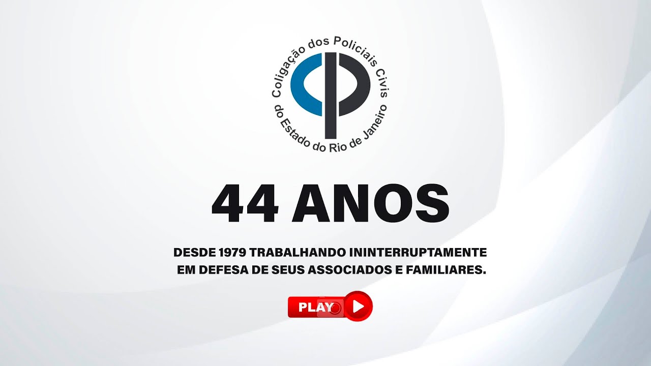 COLPOL-RJ COMPLETA 44 ANOS! - YouTube