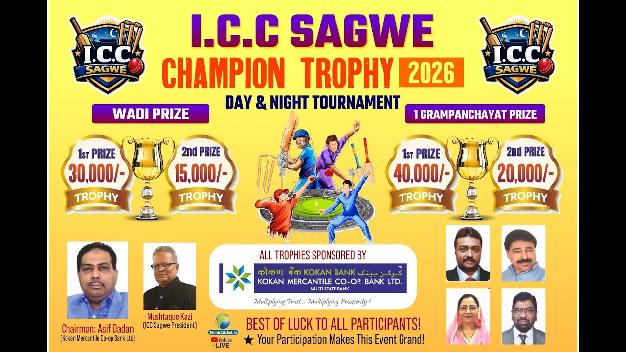 DAY 4 || I.C.C SAGWE CHAMPION TROPHY 2026 || SAGWE ||