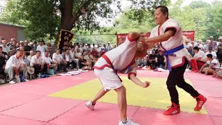 得合乐，千招会不如一招熟。天津，津友跤社 Chinese amateur wrestling