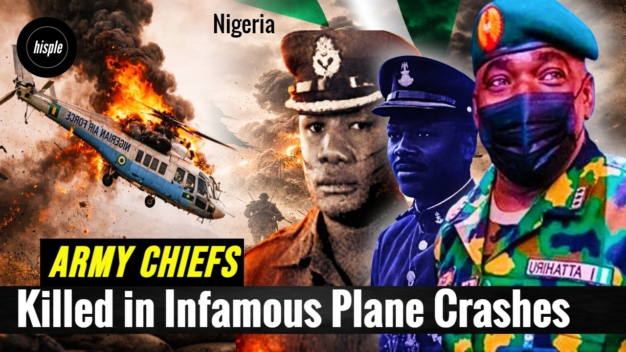 Три начальника штаба нигерийской армии погибли в авиакатастрофе во время исполнения служебных обя...
