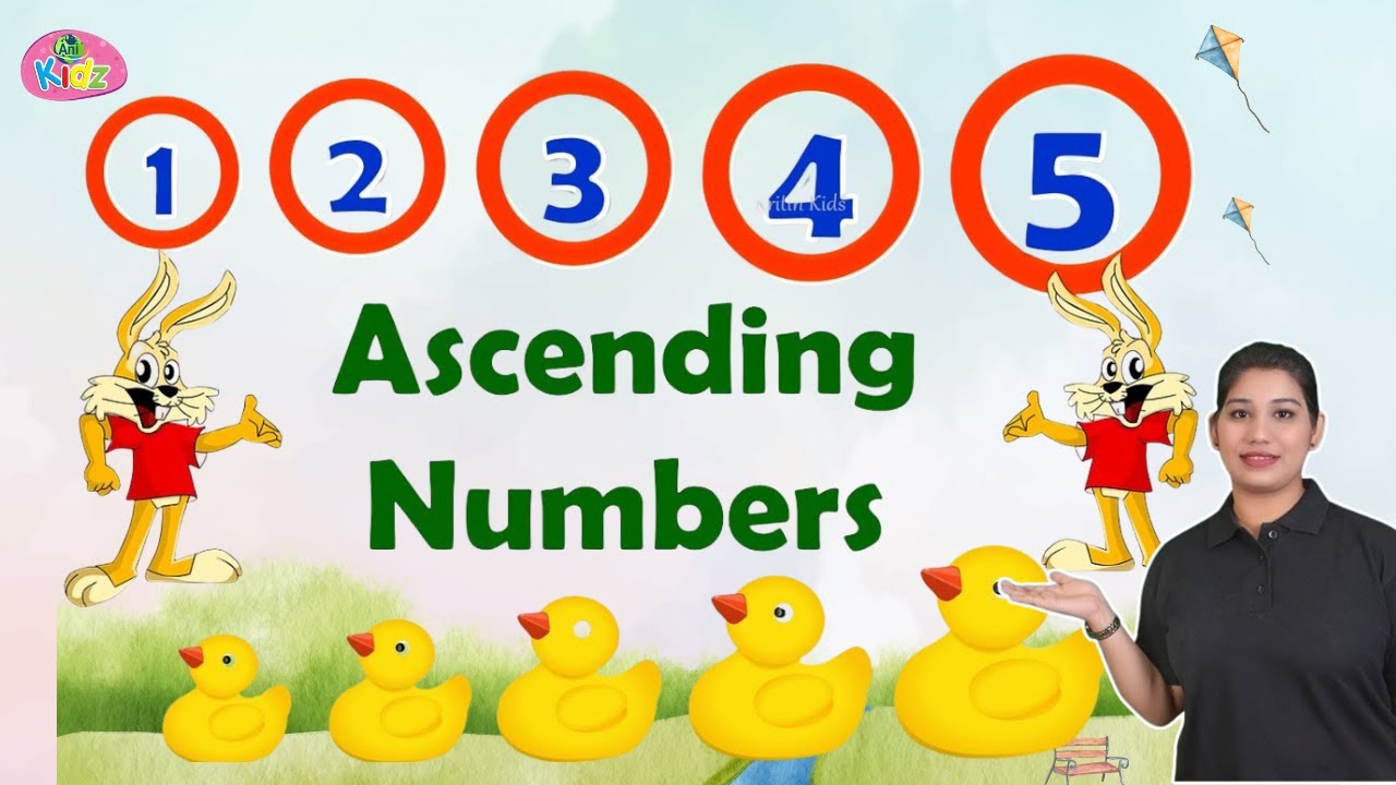 Ascending Order | Mathematics Grade 1 | Learn Maths Ascending Order ...