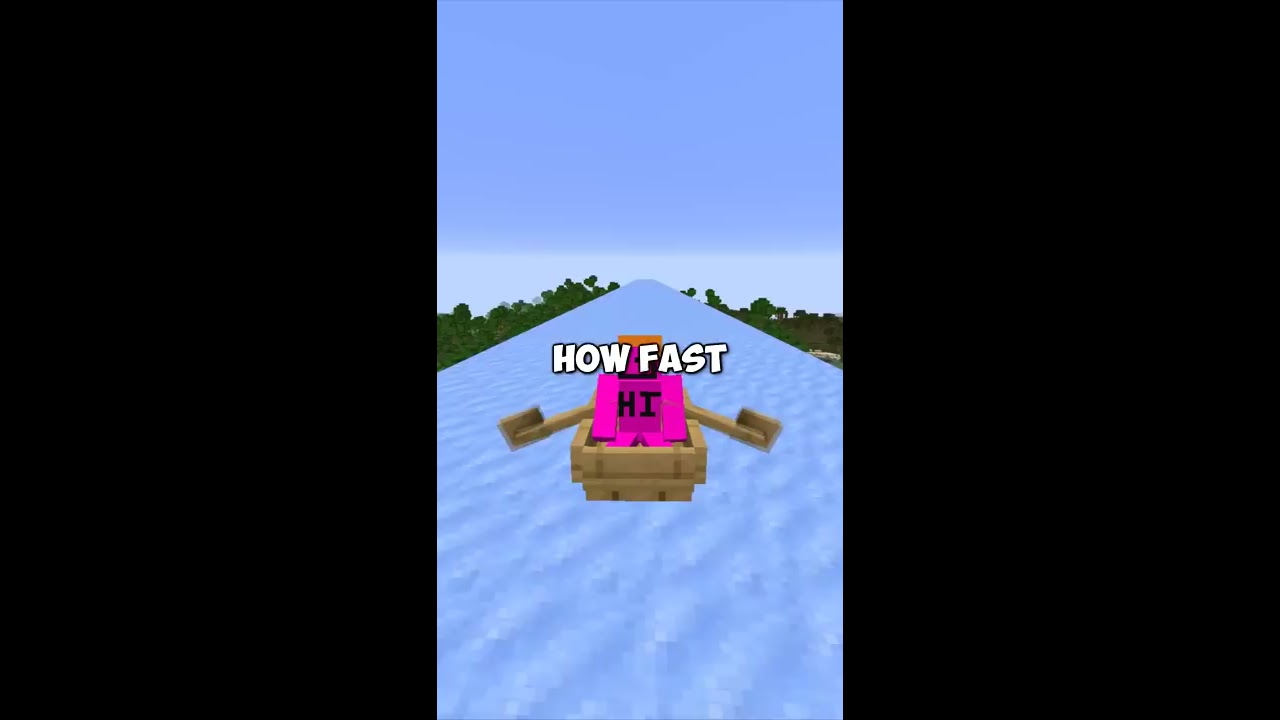 The Fastest Way To Travel In Minecraft