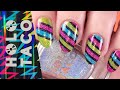 Holo taco Electric holos | Gift wrapping paper nail art